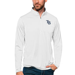 Tampa Bay Rays Antigua Tribute Quarter-Zip Pullover Top - MLB