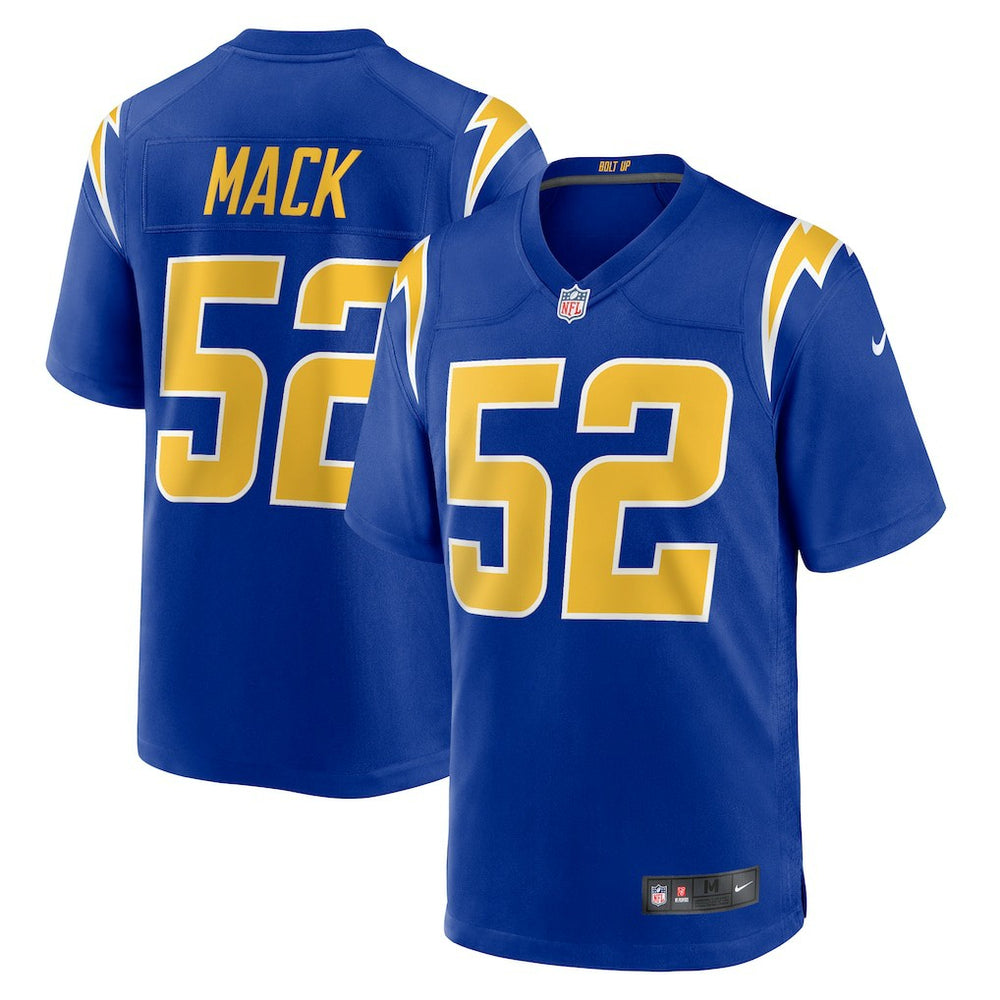 Khalil Mack Los Angeles Chargers Alternate Game Jersey Royal | Nike for Sale