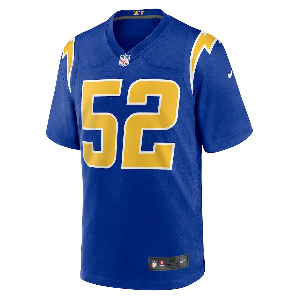 Khalil Mack Los Angeles Chargers Alternate Game Jersey Royal | Nike for Sale