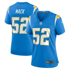 Khalil Mack Los Angeles Chargers Women's Player Jersey Powder Blue | Nike for Sale
