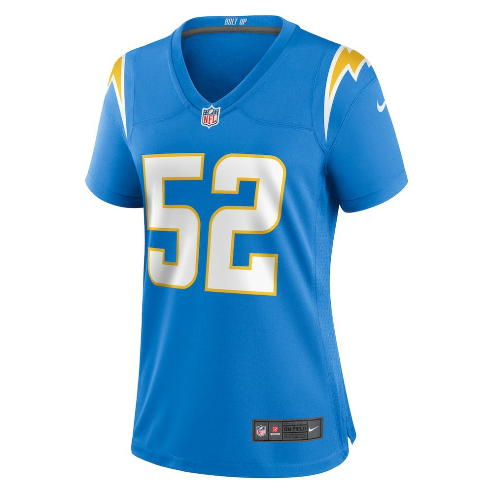 Khalil Mack Los Angeles Chargers Women's Player Jersey Powder Blue | Nike for Sale