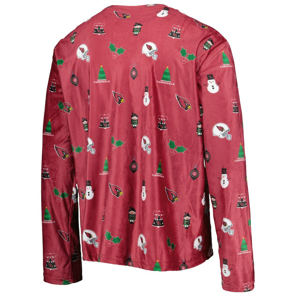 Arizona Cardinals FOCO Holiday Repeat Long Sleeve T-Shirt Cardinal | NFL
