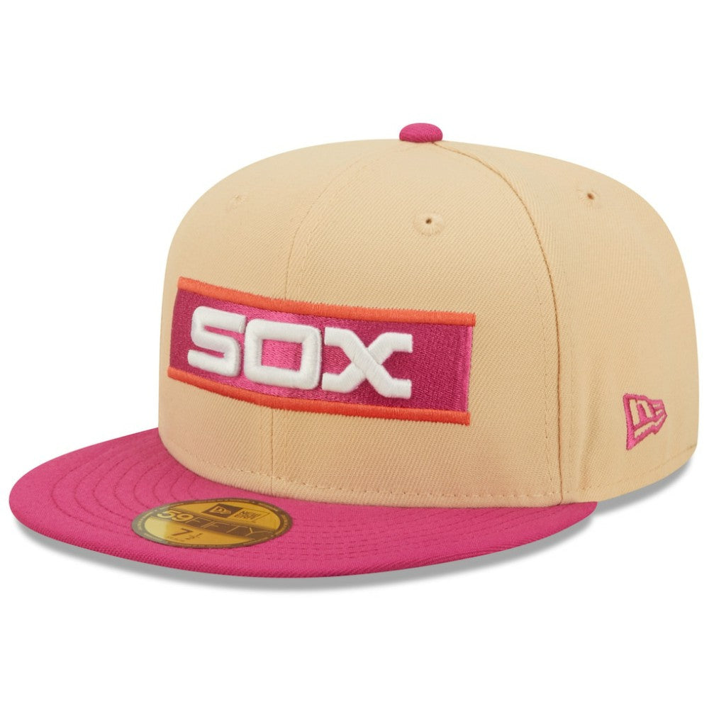 Chicago White Sox New Era 1933 MLB All-Star Game 50th Anniversary Mango Passion 59FIFTY Fitted Hat - MLB