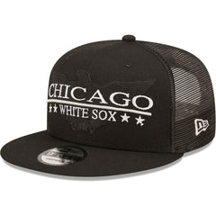 Chicago White Sox New Era Patriot Trucker 9FIFTY Snapback Hat - MLB