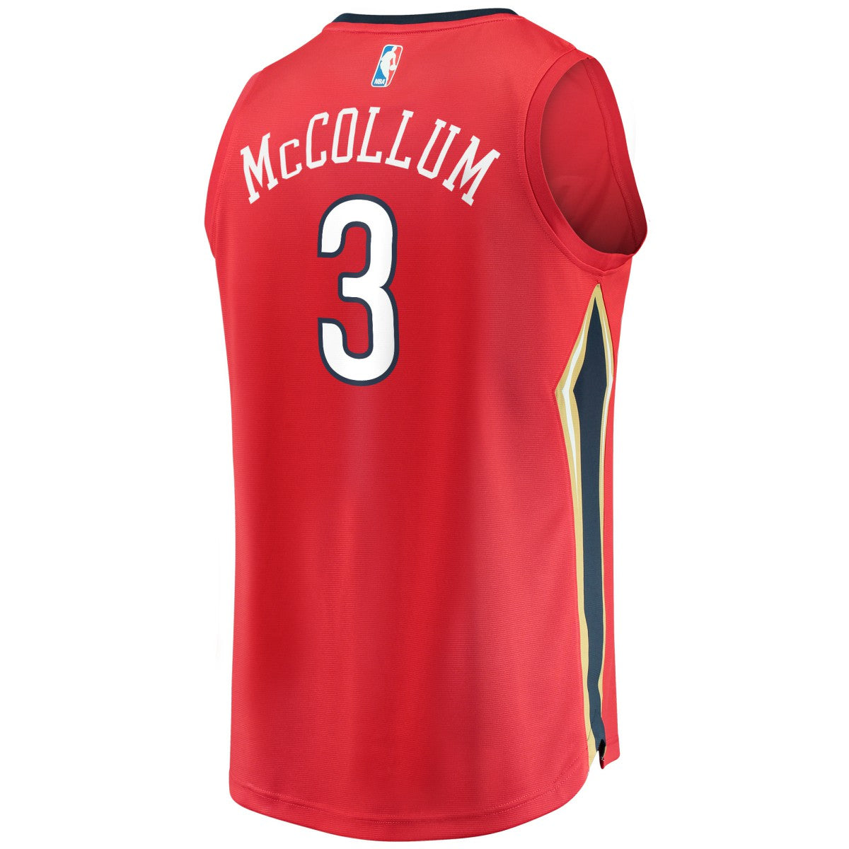 C.J. McCollum New Orleans Pelicans Youth Fast Break Replica Player Jersey Red Statement Edition - NBA