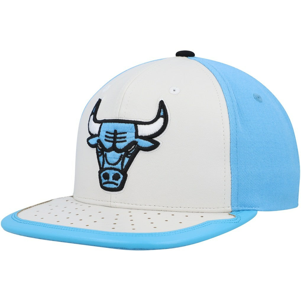 Chicago Bulls Day One Snapback Hat White/Light Blue - NBA