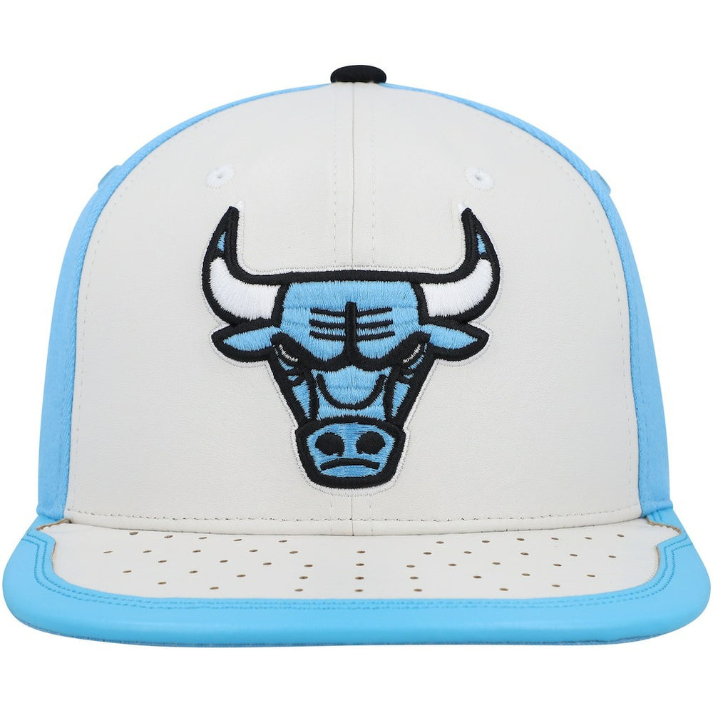 Chicago Bulls Day One Snapback Hat White/Light Blue - NBA