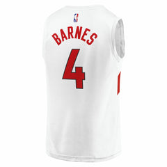 Scottie Barnes Toronto Raptors Fast Break Replica Jersey Association Edition White - NBA