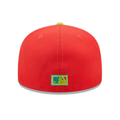 Los Angeles Dodgers New Era 1978 World Series  Lava Highlighter Combo 59FIFTY Fitted Hat - MLB