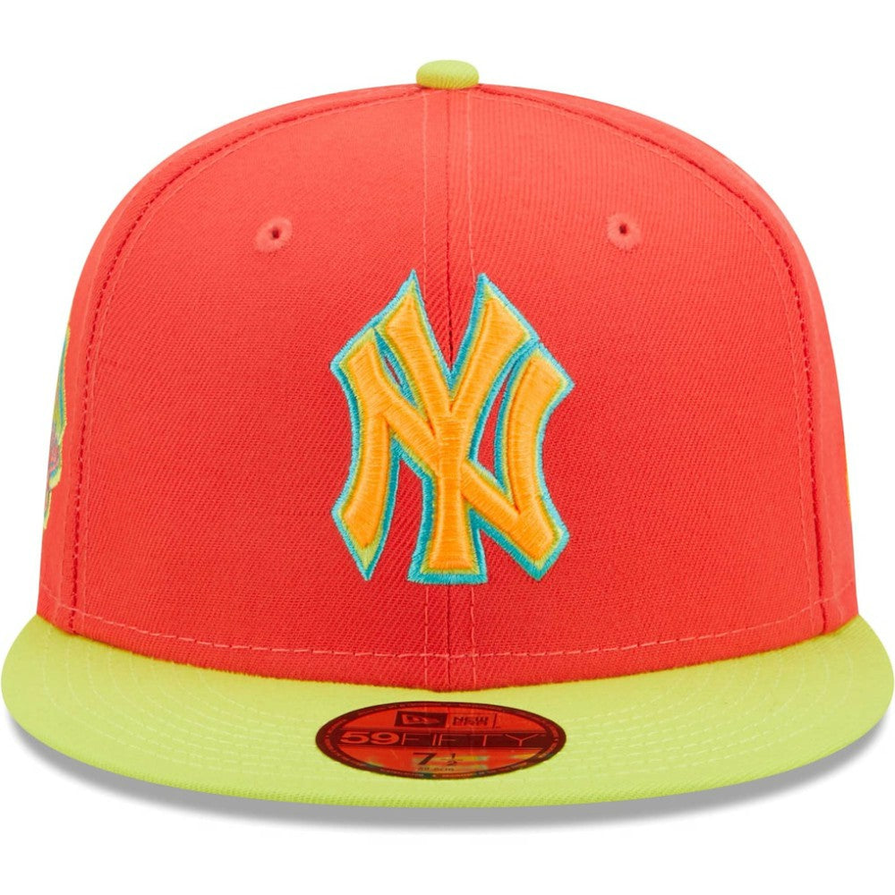 New York Yankees New Era   Lava Highlighter Combo 59FIFTY Fitted Hat - MLB