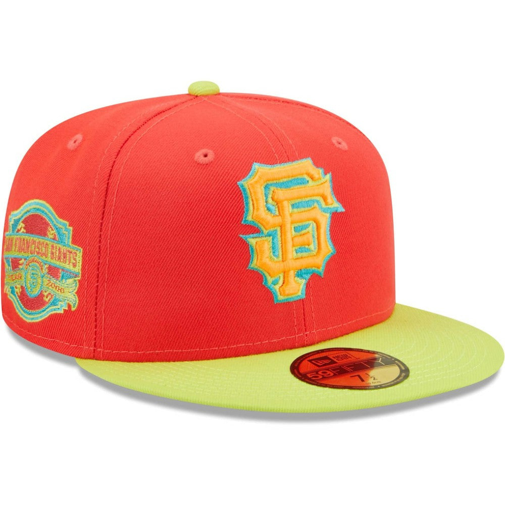 San Francisco Giants New Era   Lava Highlighter Combo 59FIFTY Fitted Hat - MLB