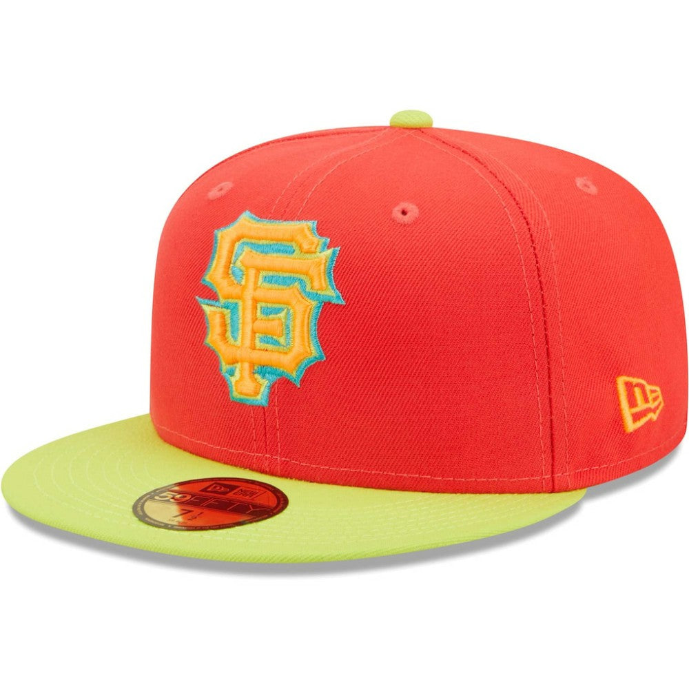 San Francisco Giants New Era   Lava Highlighter Combo 59FIFTY Fitted Hat - MLB