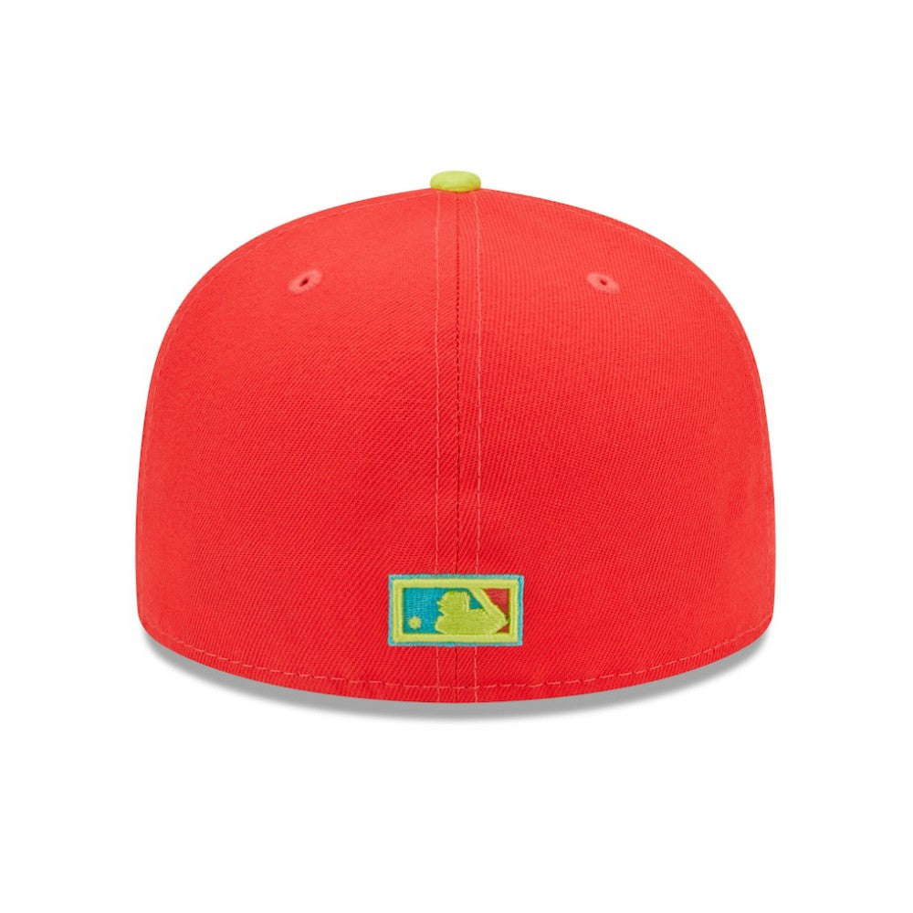 Washington Nationals New Era 2008 Inaugural Season  Lava Highlighter Combo 59FIFTY Fitted Hat - MLB