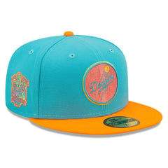 Los Angeles Dodgers New Era Vice Highlighter 59FIFTY Fitted Hat - MLB
