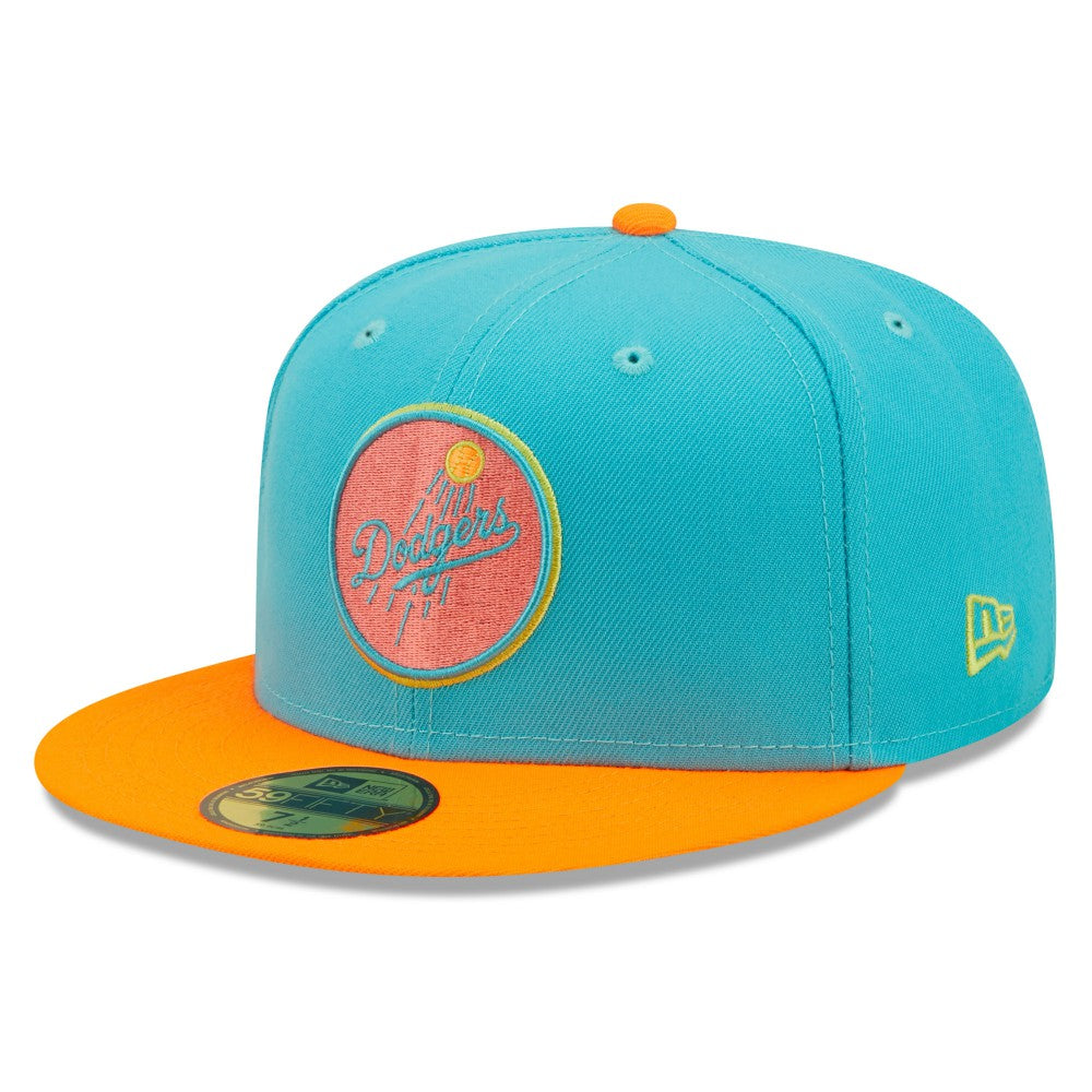 Los Angeles Dodgers New Era Vice Highlighter 59FIFTY Fitted Hat - MLB