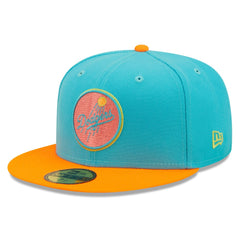 Los Angeles Dodgers New Era Vice Highlighter 59FIFTY Fitted Hat - MLB