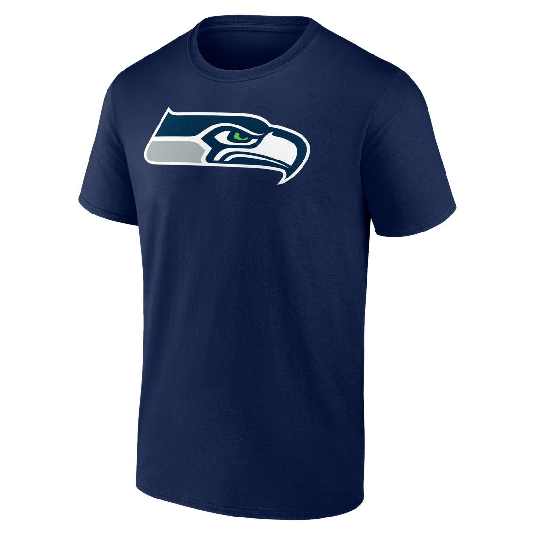 Seattle Seahawks Team Authentic Personalized Name & Number T-Shirt College Navy | NFL
