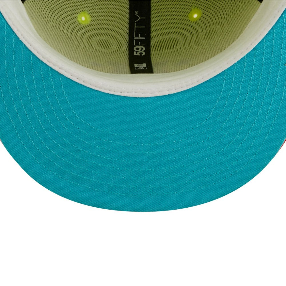 Washington Nationals New Era 2008 Inaugural Season Cyber Highlighter 59FIFTY Fitted Hat - MLB