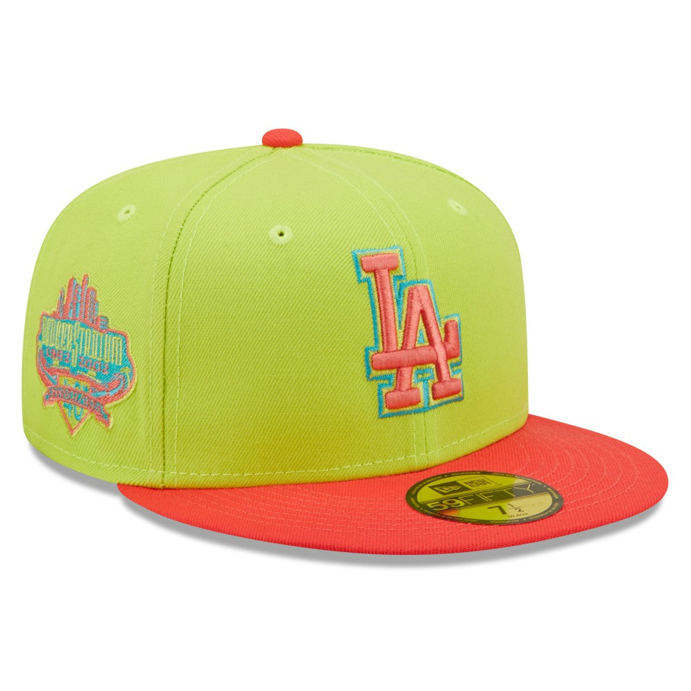Los Angeles Dodgers New Era Cyber Highlighter 59FIFTY Fitted Hat - MLB