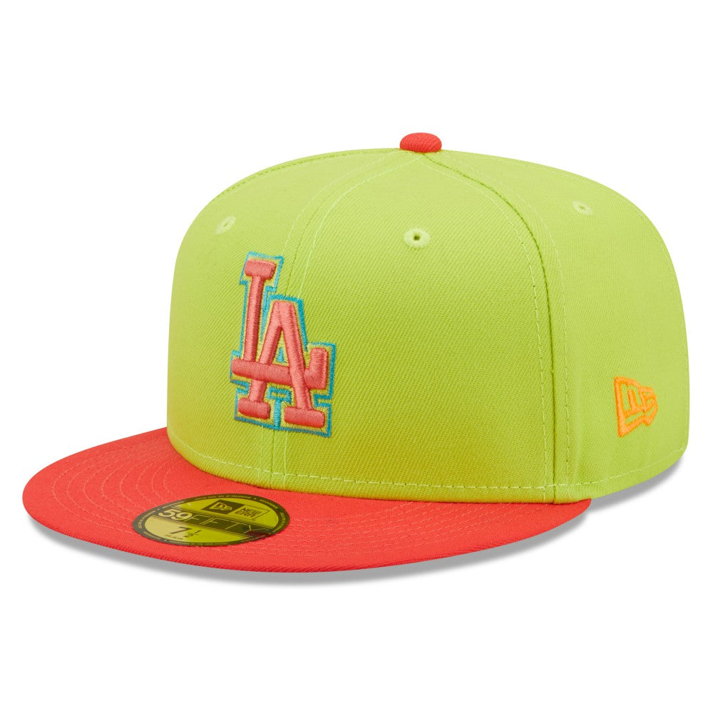 Los Angeles Dodgers New Era Cyber Highlighter 59FIFTY Fitted Hat - MLB
