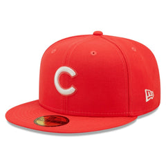 Chicago Cubs New Era Lava Highlighter Logo 59FIFTY Fitted Hat - MLB