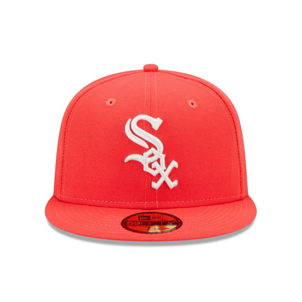 Chicago White Sox New Era Lava Highlighter Logo 59FIFTY Fitted Hat - MLB