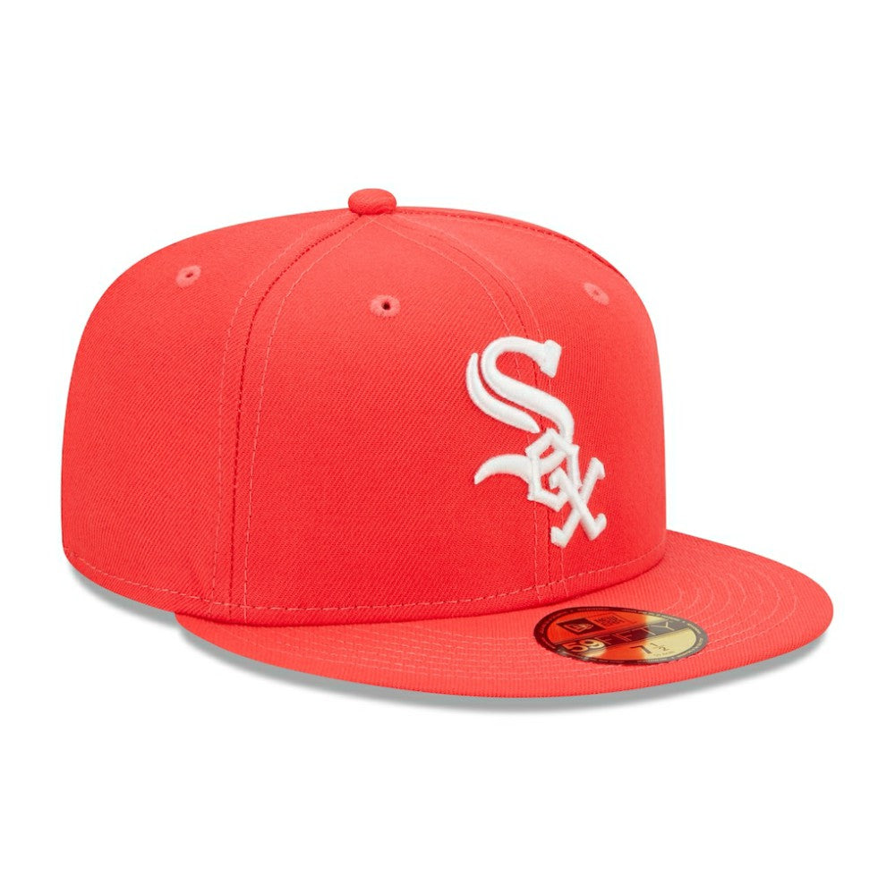 Chicago White Sox New Era Lava Highlighter Logo 59FIFTY Fitted Hat - MLB