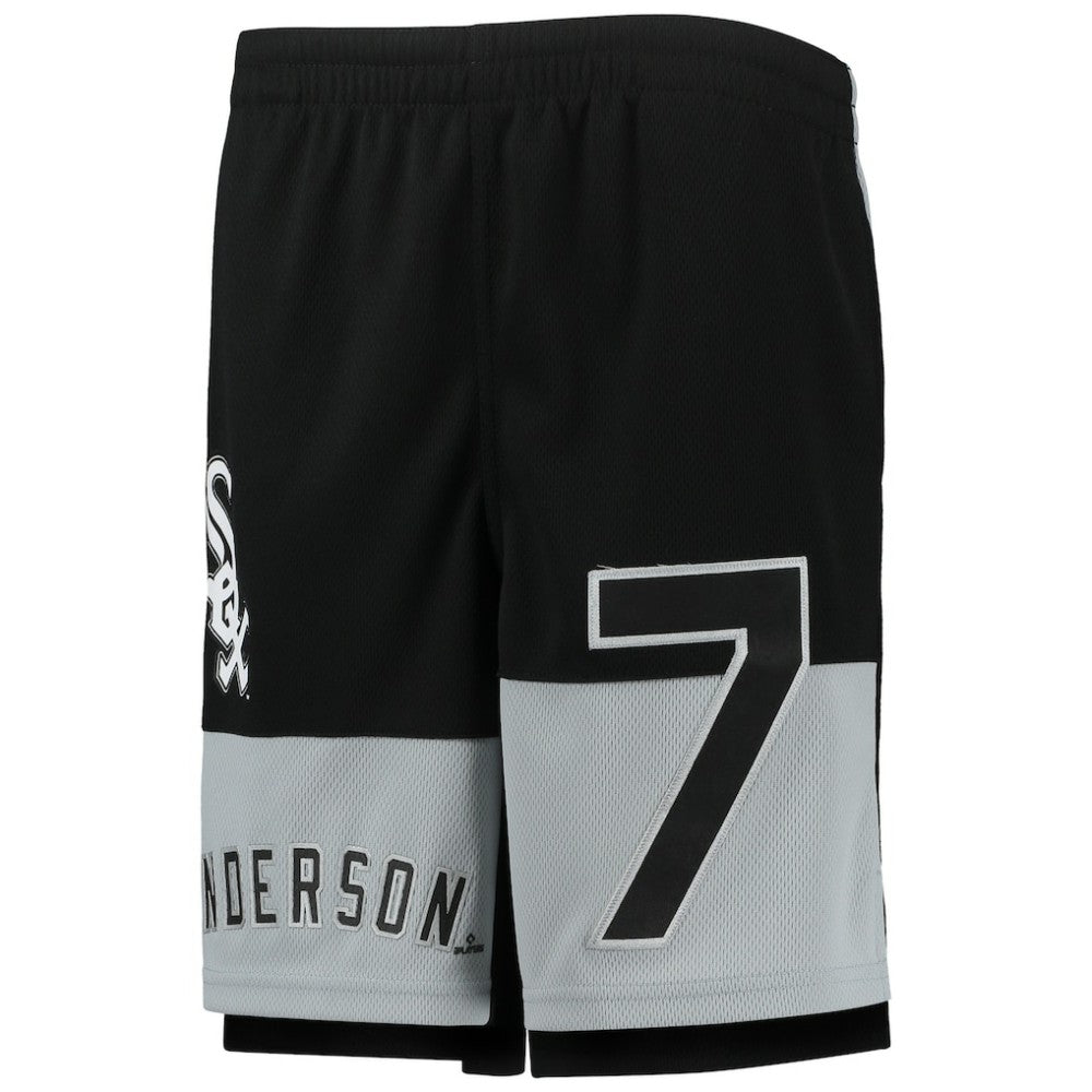 Tim Anderson Chicago White Sox Youth Pandemonium Name & Number Shorts - MLB
