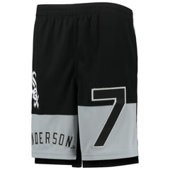 Tim Anderson Chicago White Sox Youth Pandemonium Name & Number Shorts - MLB