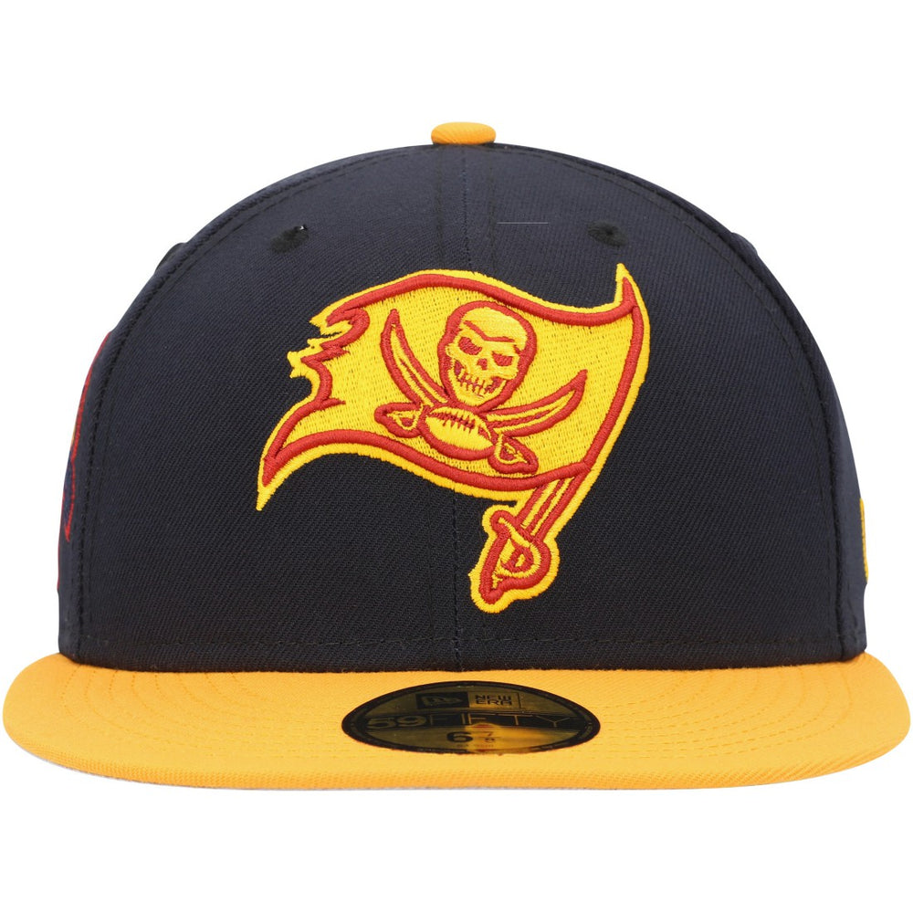 Tampa Bay Buccaneers New Era 30 Seasons 59FIFTY Fitted Hat Navy/Gold | NFL