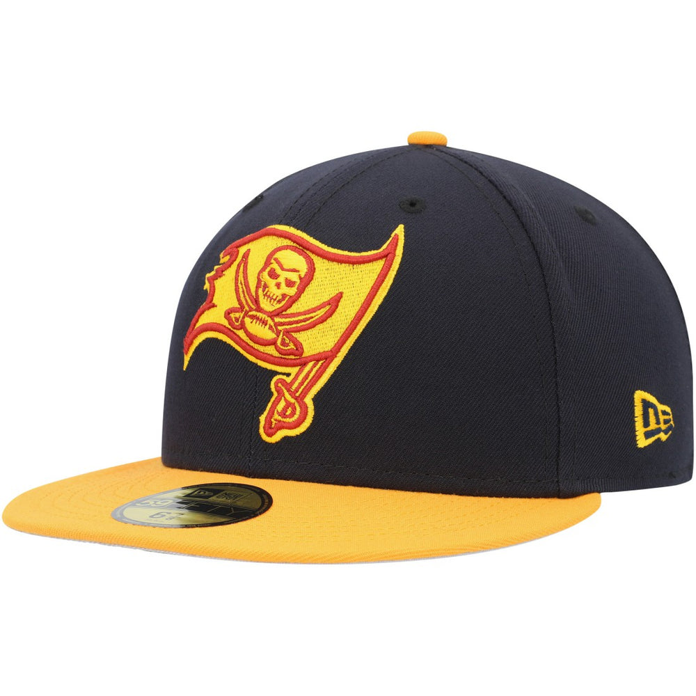 Tampa Bay Buccaneers New Era 30 Seasons 59FIFTY Fitted Hat Navy/Gold | NFL