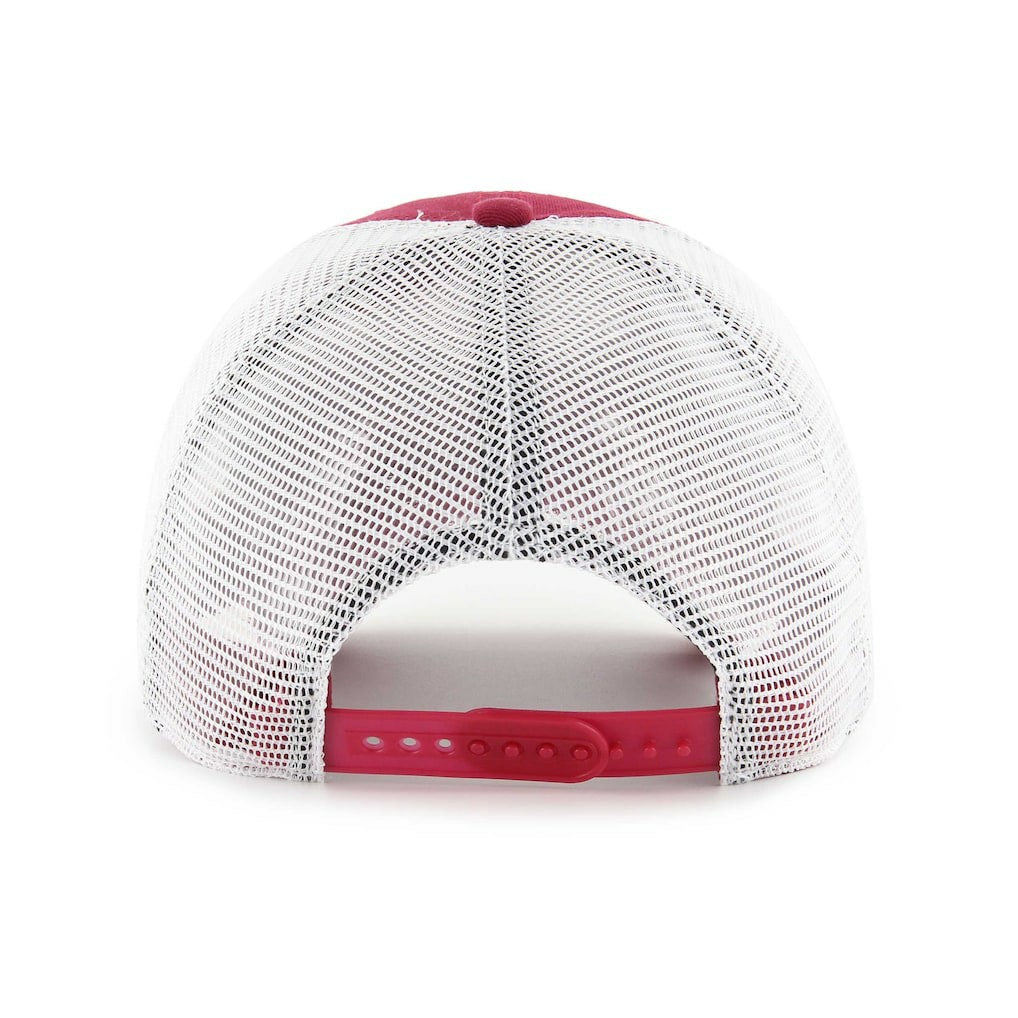 Arizona Cardinals '47 Highline Clean Up Trucker Snapback Hat Cardinal/White | 47 brand