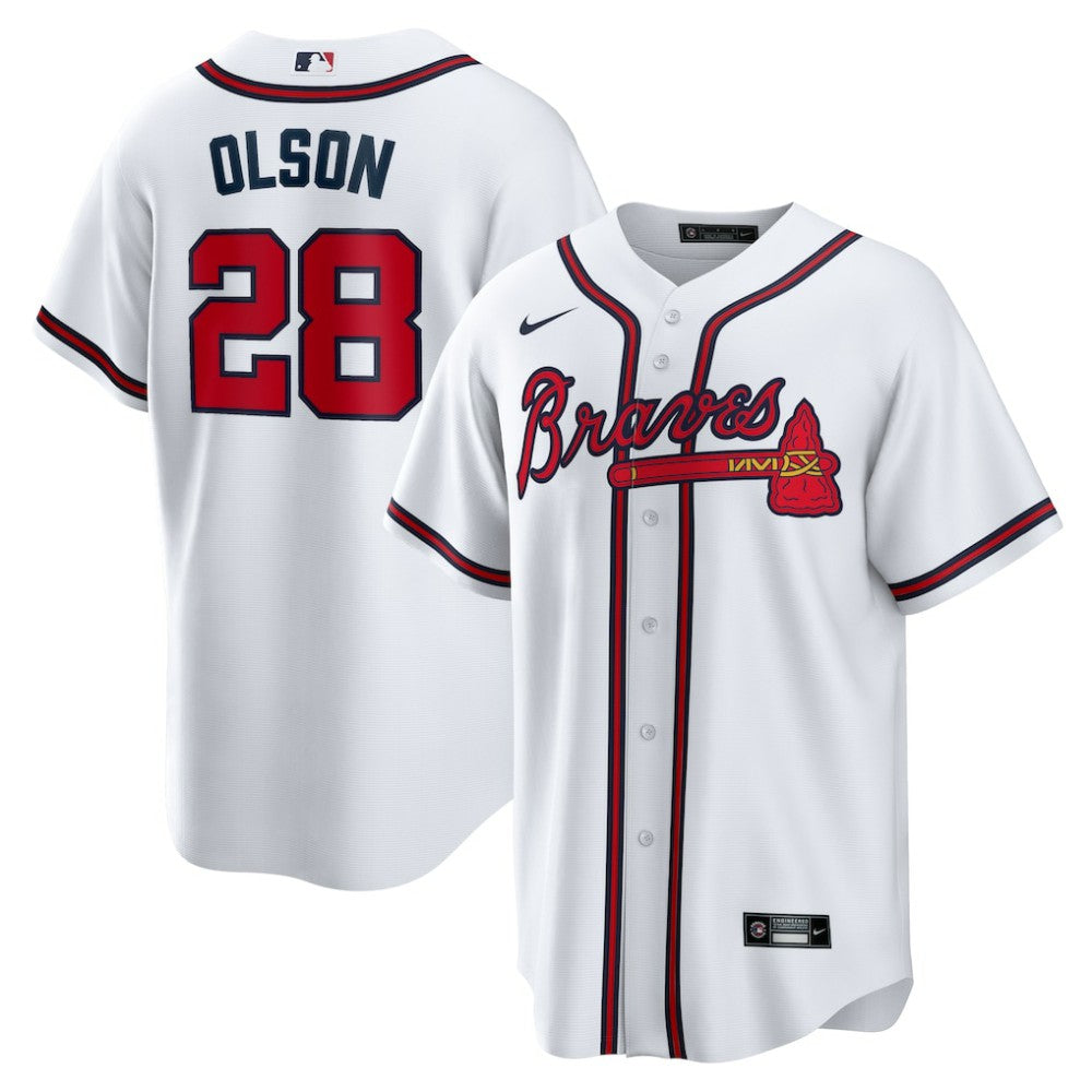 Matt Olson Atlanta Braves Nike Home Replica Player Jersey - MLB