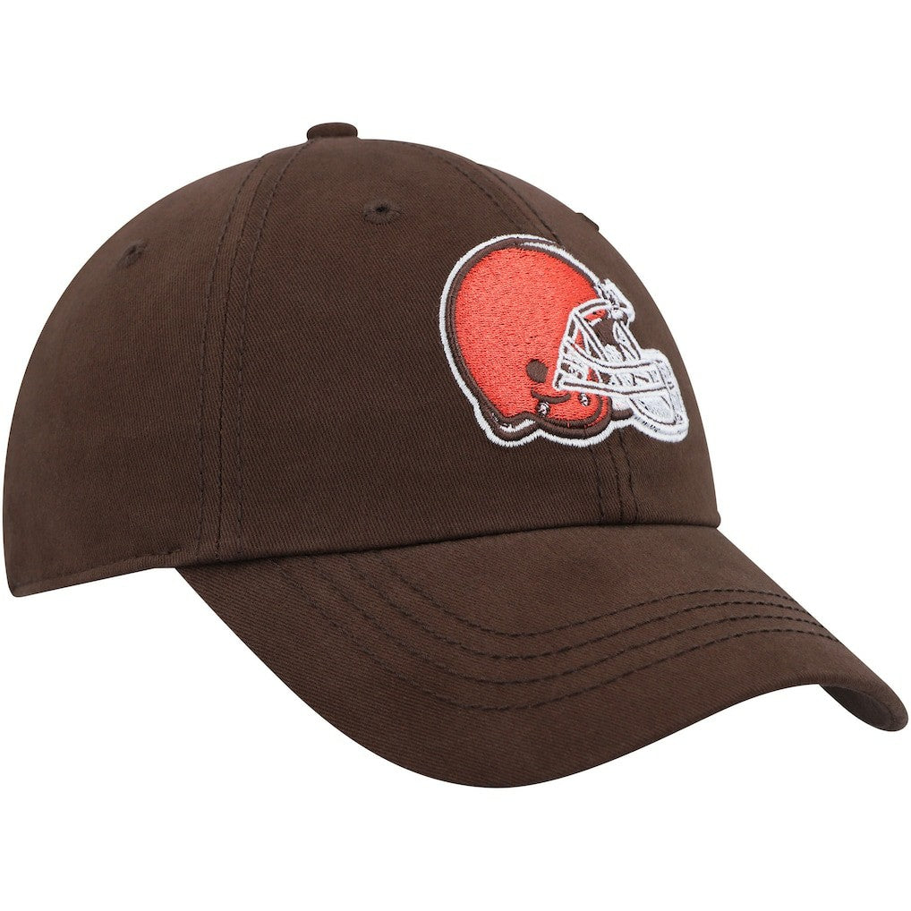 Cleveland Browns '47 Women's Miata Clean Up Primary Logo Adjustable Hat Brown | 47 brand