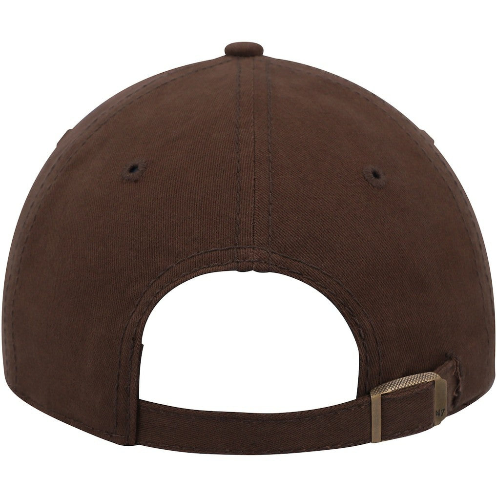 Cleveland Browns '47 Women's Miata Clean Up Primary Logo Adjustable Hat Brown | 47 brand