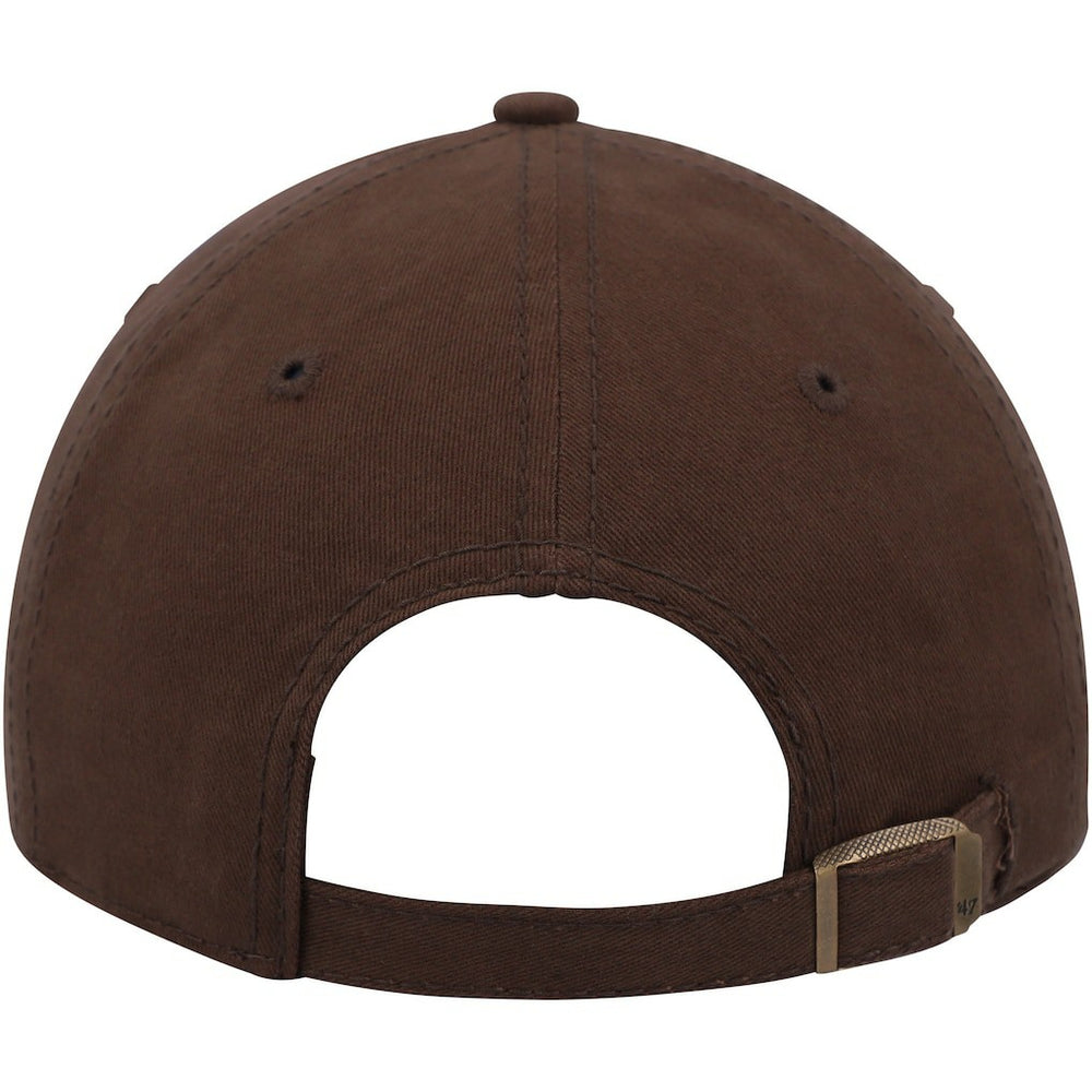 Cleveland Browns '47 Women's Miata Clean Up Primary Logo Adjustable Hat Brown | 47 brand