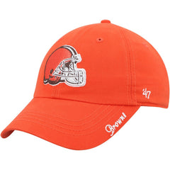 Cleveland Browns '47 Women's Miata Clean Up Primary Logo Adjustable Hat Orange | 47 brand