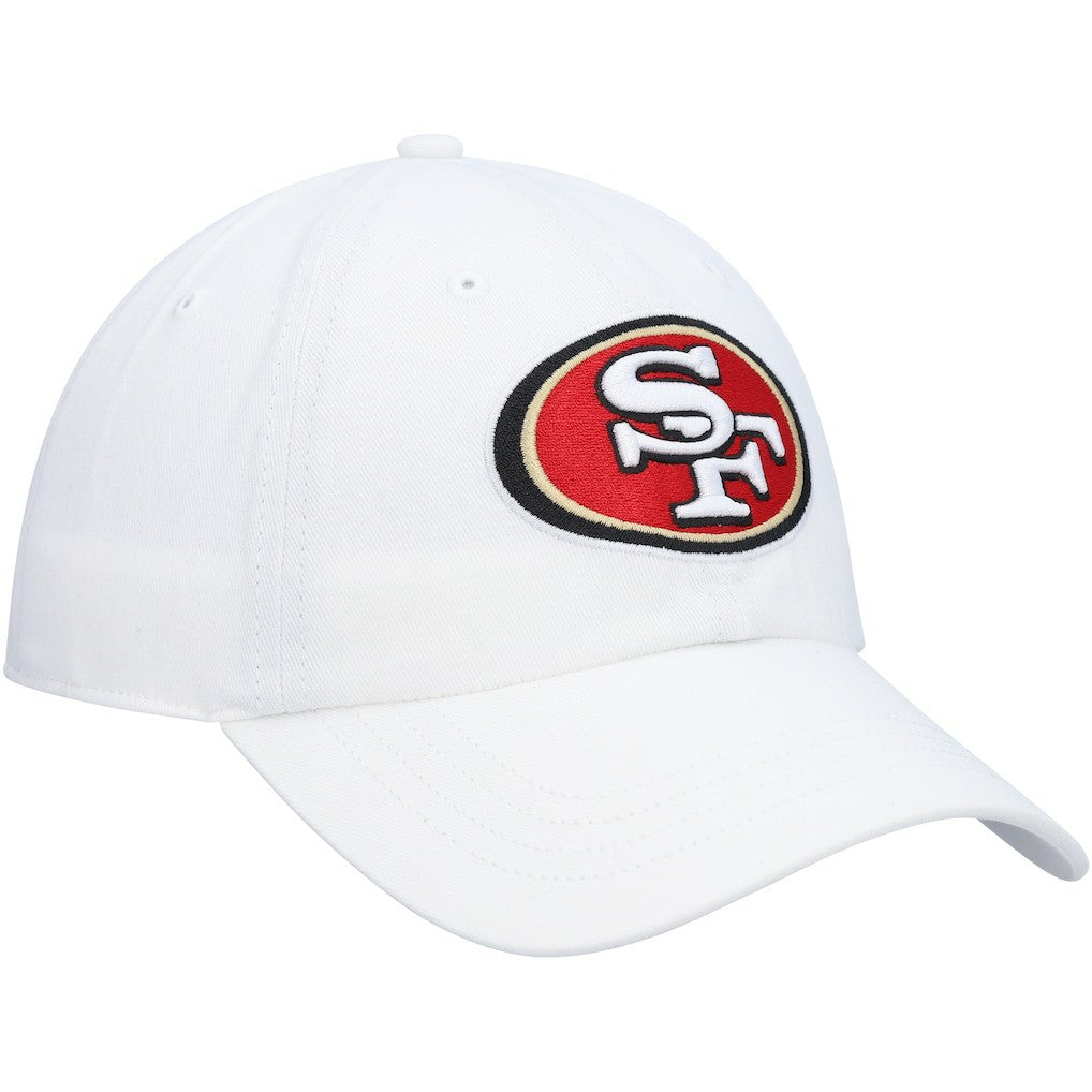 San Francisco 49ers '47 Women's Miata Logo Clean Up Adjustable Hat White | 47 brand