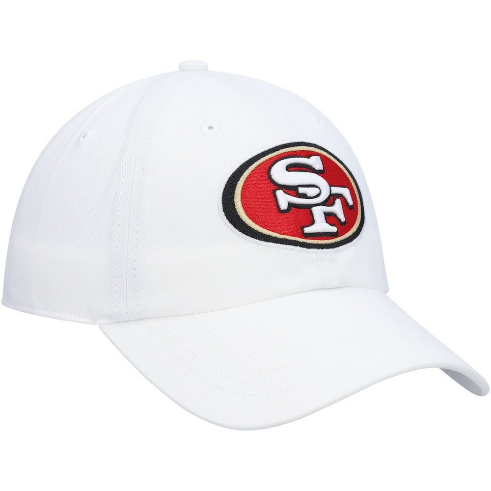 San Francisco 49ers '47 Women's Miata Logo Clean Up Adjustable Hat White | 47 brand