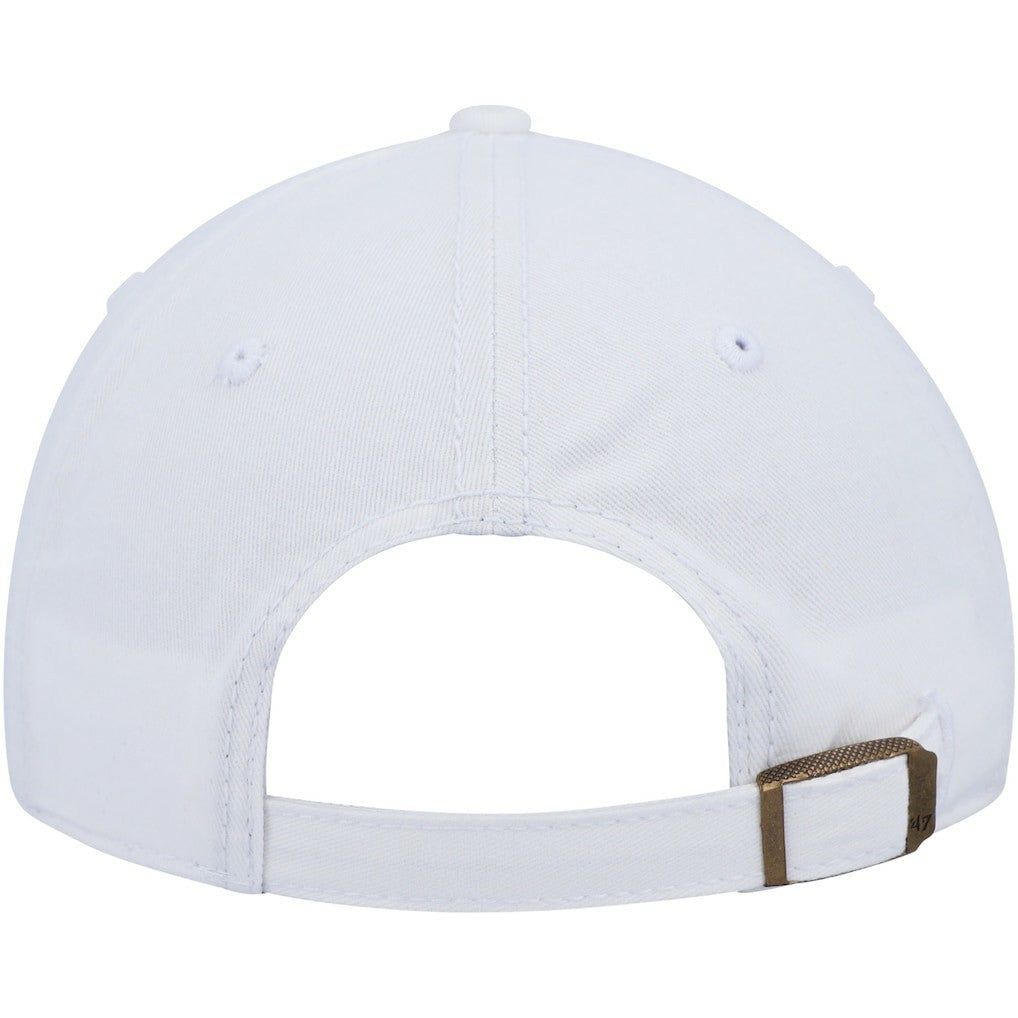 Cleveland Browns '47 Women's Miata Logo Clean Up Adjustable Hat White | 47 brand