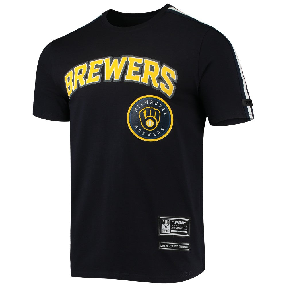 Milwaukee Brewers Pro Standard Taping T-Shirt - MLB