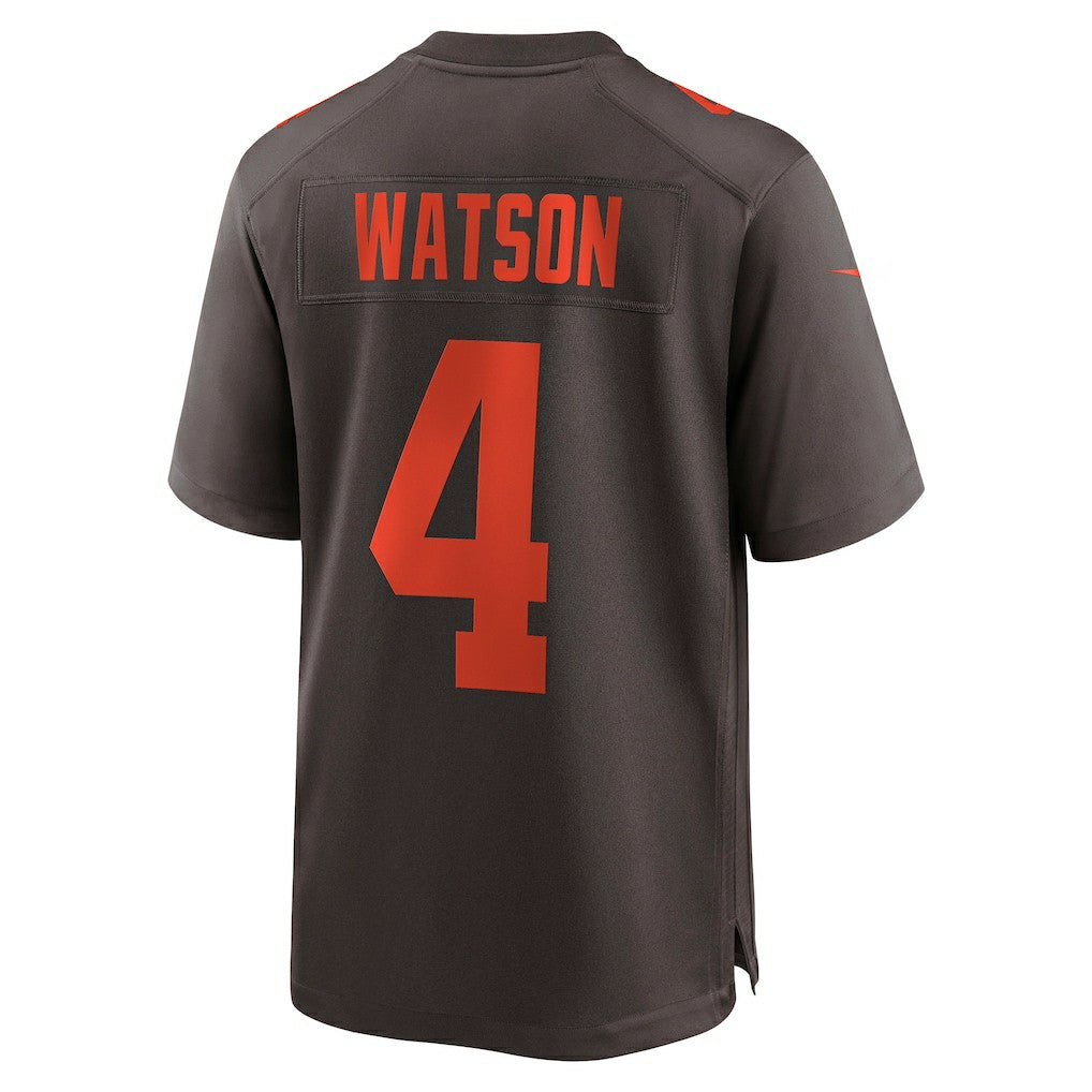 Deshaun Watson Cleveland Browns Alternate Game Jersey Brown | Nike for Sale