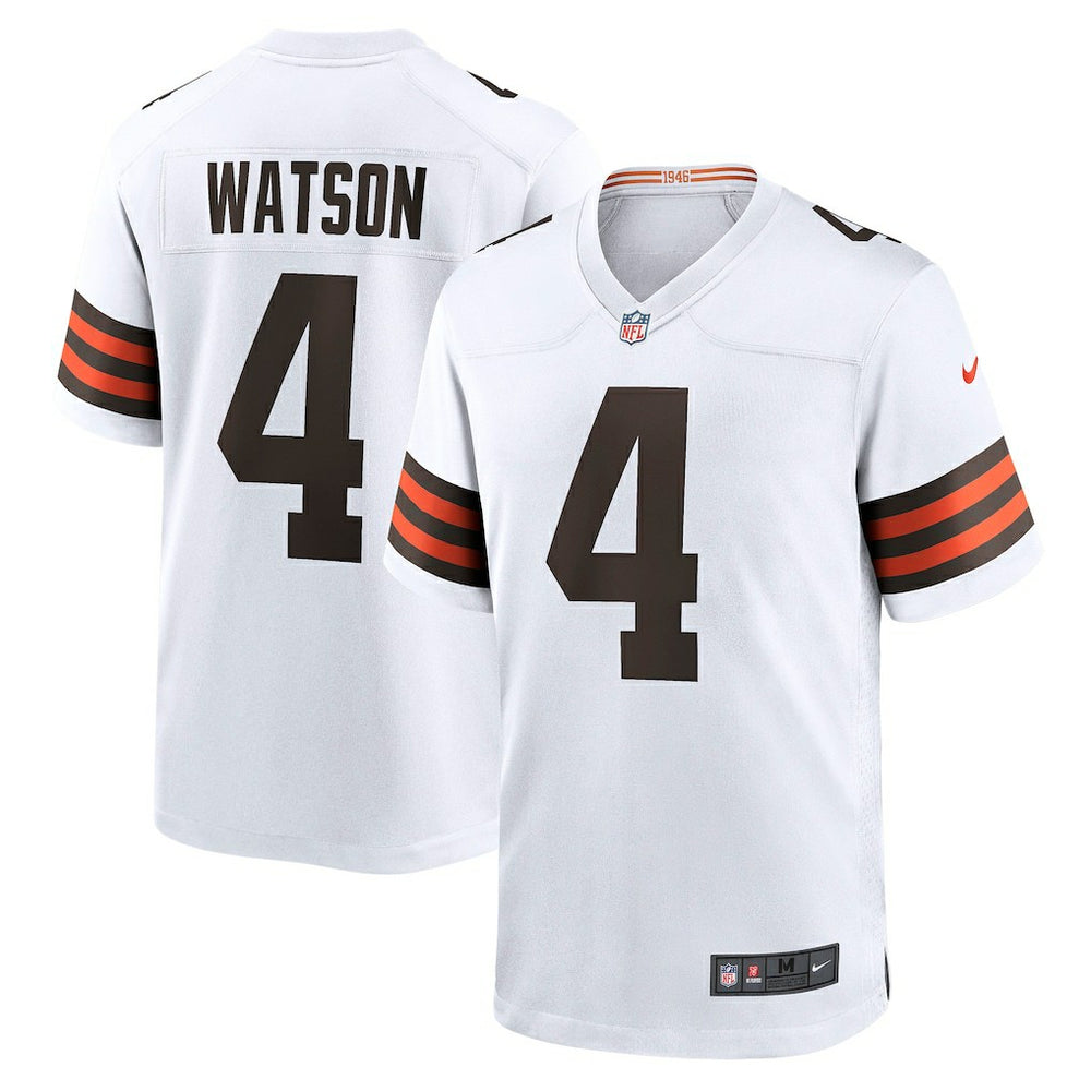 Deshaun Watson Cleveland Browns Game Jersey White | Nike for Sale