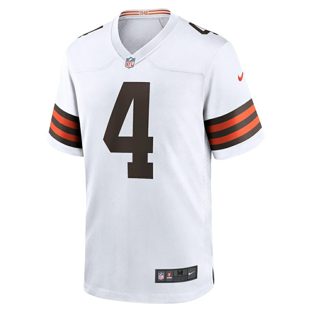 Deshaun Watson Cleveland Browns Game Jersey White | Nike for Sale
