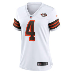 Deshaun Watson Cleveland Browns Women's Player Jersey White | Nike for Sale