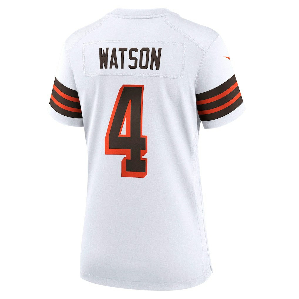 Deshaun Watson Cleveland Browns Women's Player Jersey White | Nike for Sale
