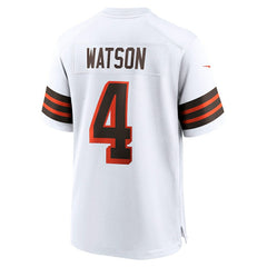 Deshaun Watson Cleveland Browns Alternate Game Jersey White | Nike for Sale