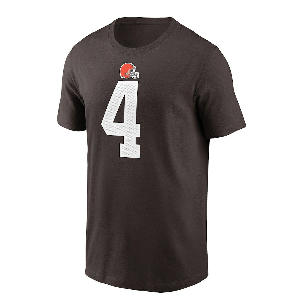Deshaun Watson Cleveland Browns Player Name & Number T-Shirt Brown | Nike for Sale