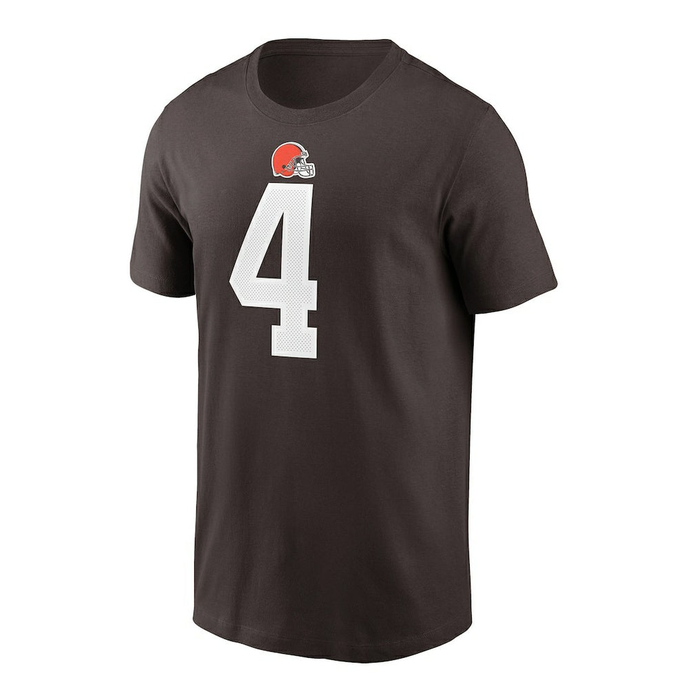 Deshaun Watson Cleveland Browns Player Name & Number T-Shirt Brown | Nike for Sale