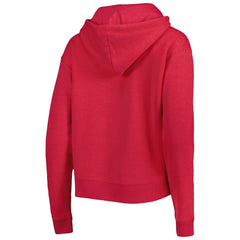 Tampa Bay Buccaneers '47 Women's Color Rise Kennedy Notch Neck Pullover Hoodie Red | 47 brand